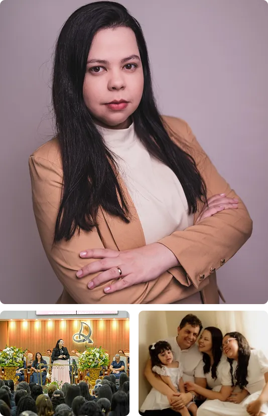 Retrato de Ivna Karla, criadora do Bases da Teologia
